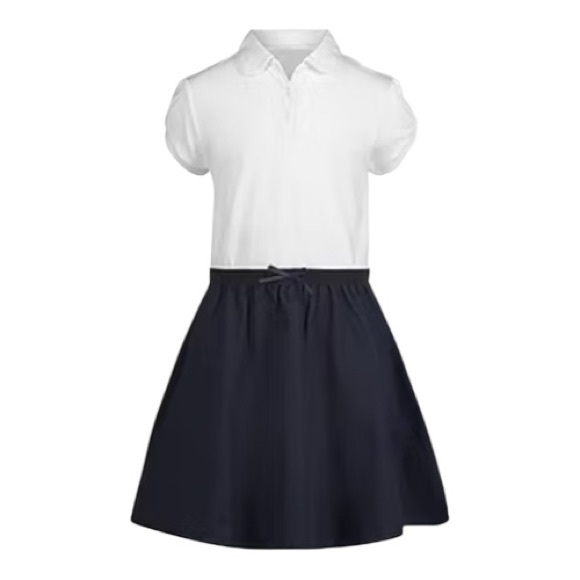 Izod Other - IZOD Girls Short Sleeve Cap Midi Shirt Dress-Size 6X